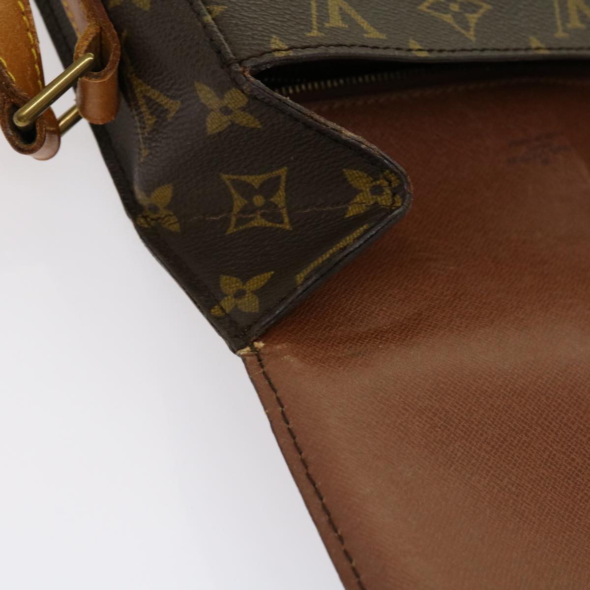LOUIS VUITTON Monogram Saint Cloud GM Shoulder Bag M51242 LV yk11365