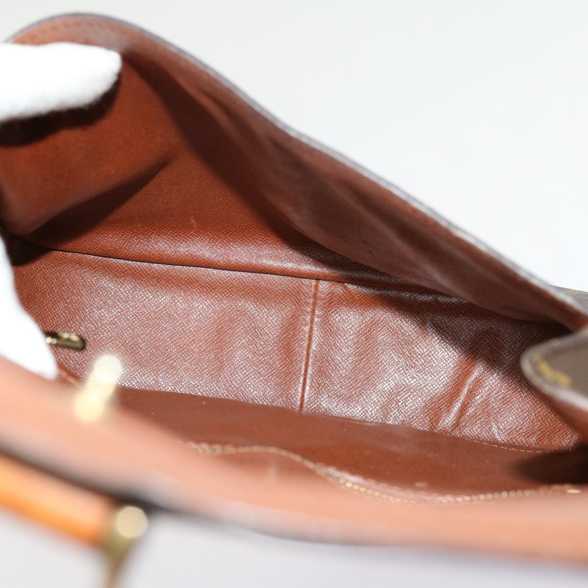 LOUIS VUITTON Monogram Saint Cloud GM Shoulder Bag M51242 LV yk11365