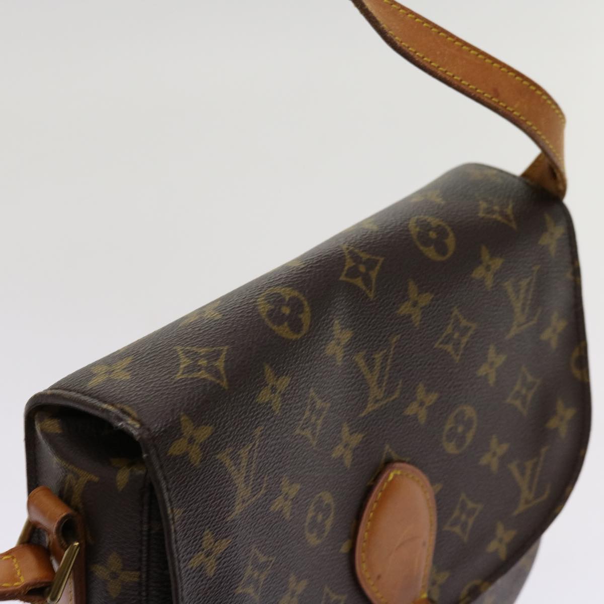LOUIS VUITTON Monogram Saint Cloud GM Shoulder Bag M51242 LV yk11365