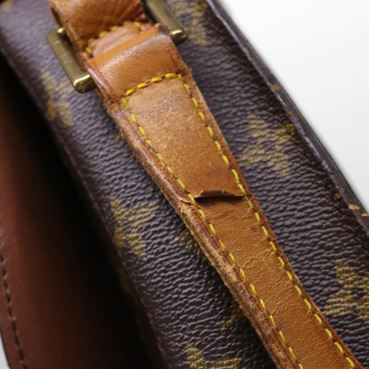 LOUIS VUITTON Monogram Saint Cloud GM Shoulder Bag M51242 LV yk11365