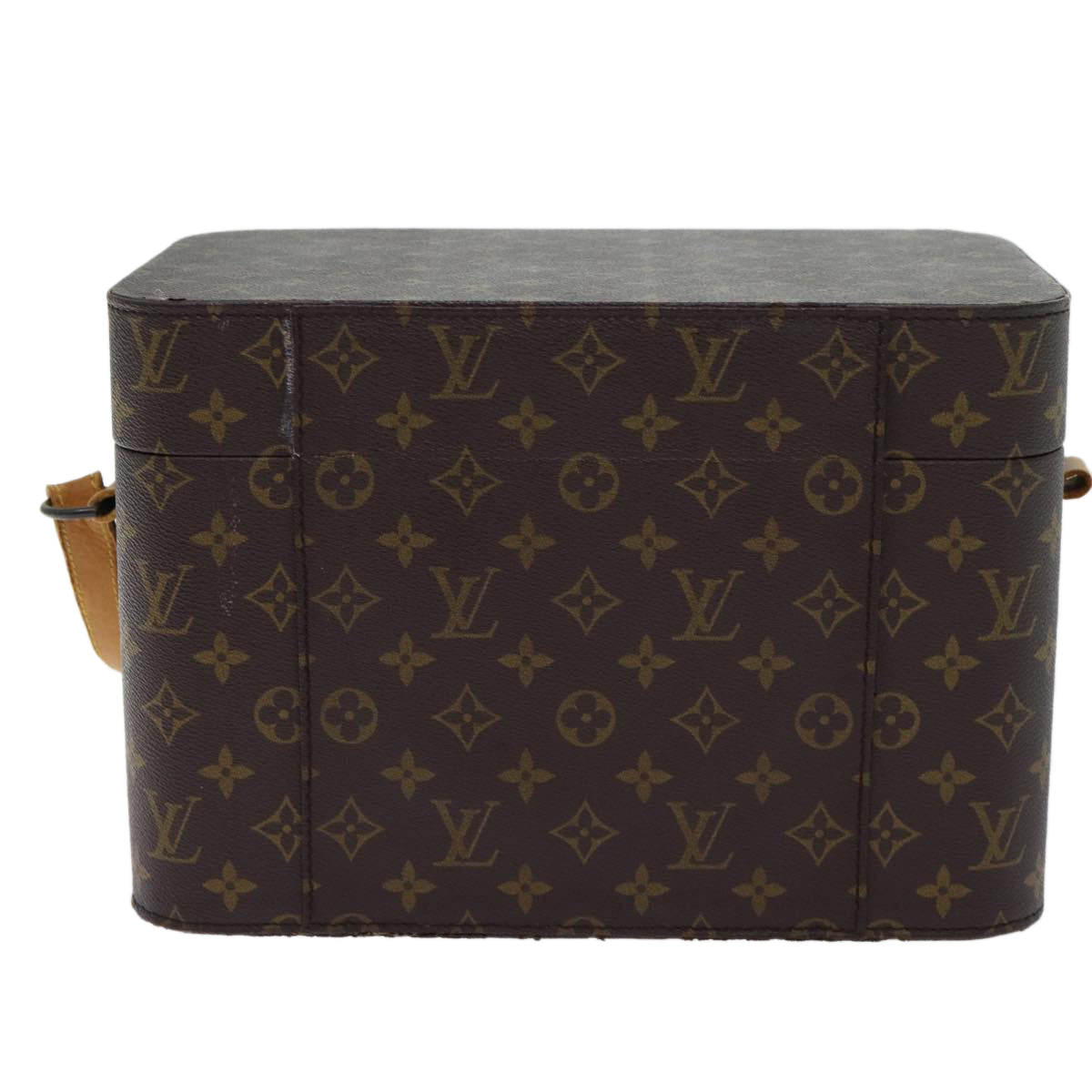 LOUIS VUITTON Monogram Train Case Jewelry Box M23820 LV yk11385