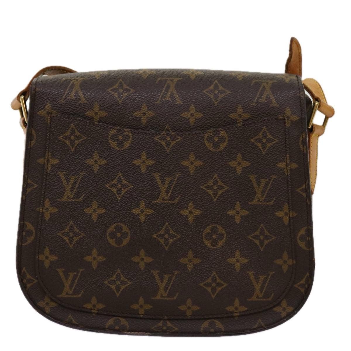 LOUIS VUITTON Monogram Saint Cloud GM Shoulder Bag M51242 LV yk11399