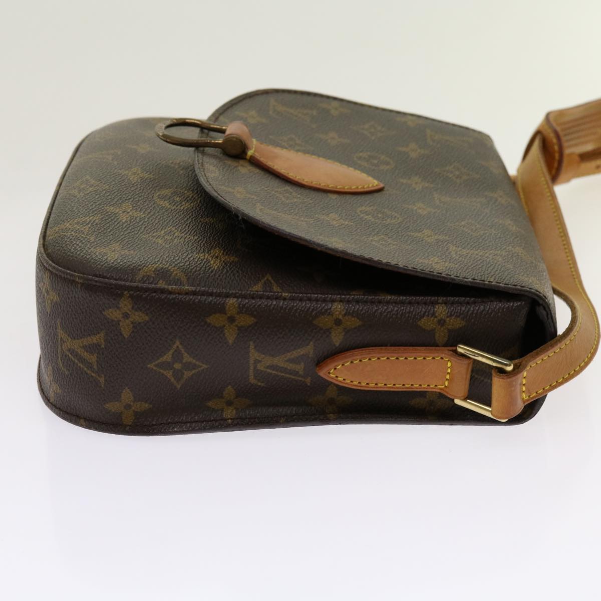 LOUIS VUITTON Monogram Saint Cloud GM Shoulder Bag M51242 LV yk11399