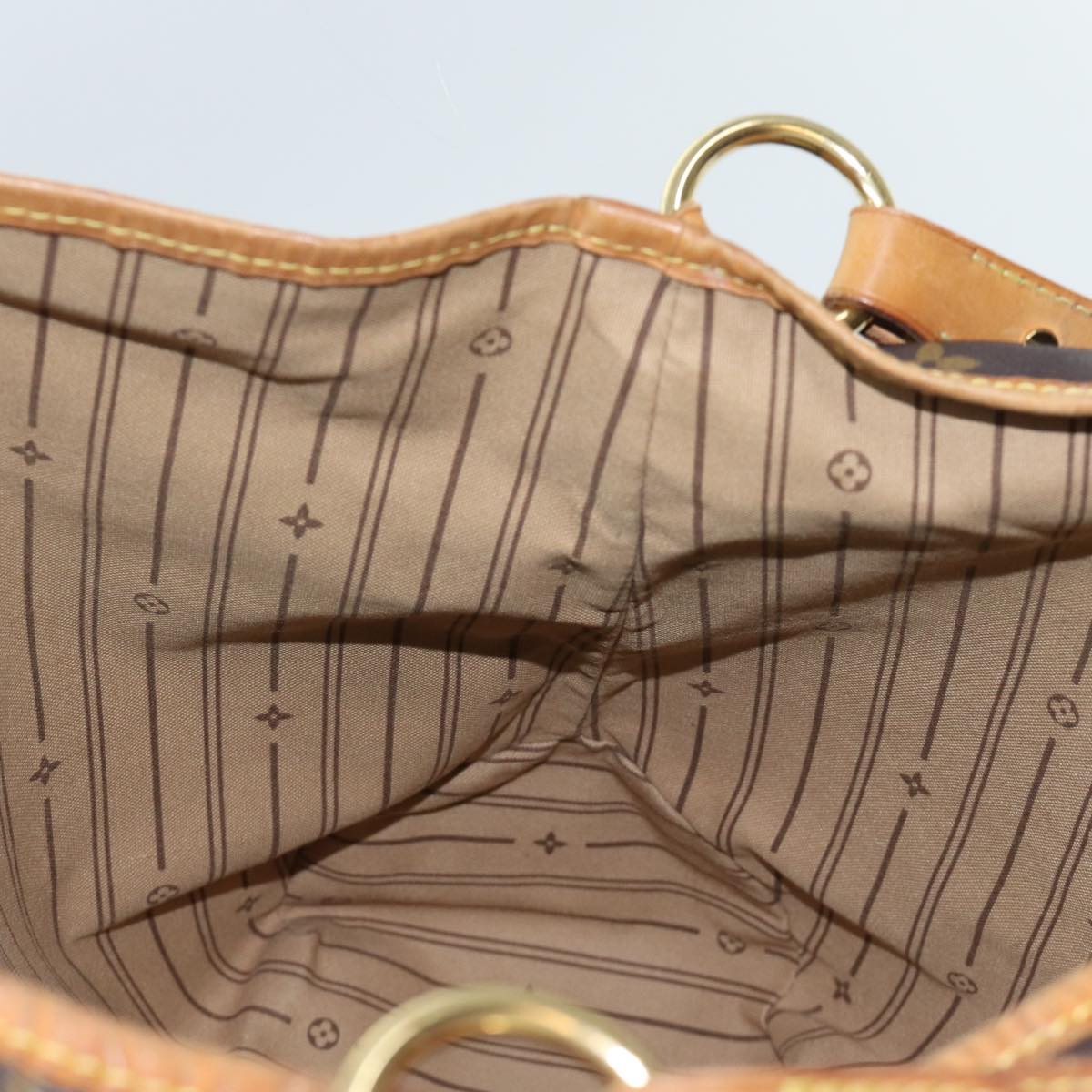 LOUIS VUITTON Monogram Delightful MM Shoulder Bag M50156 LV yk11401