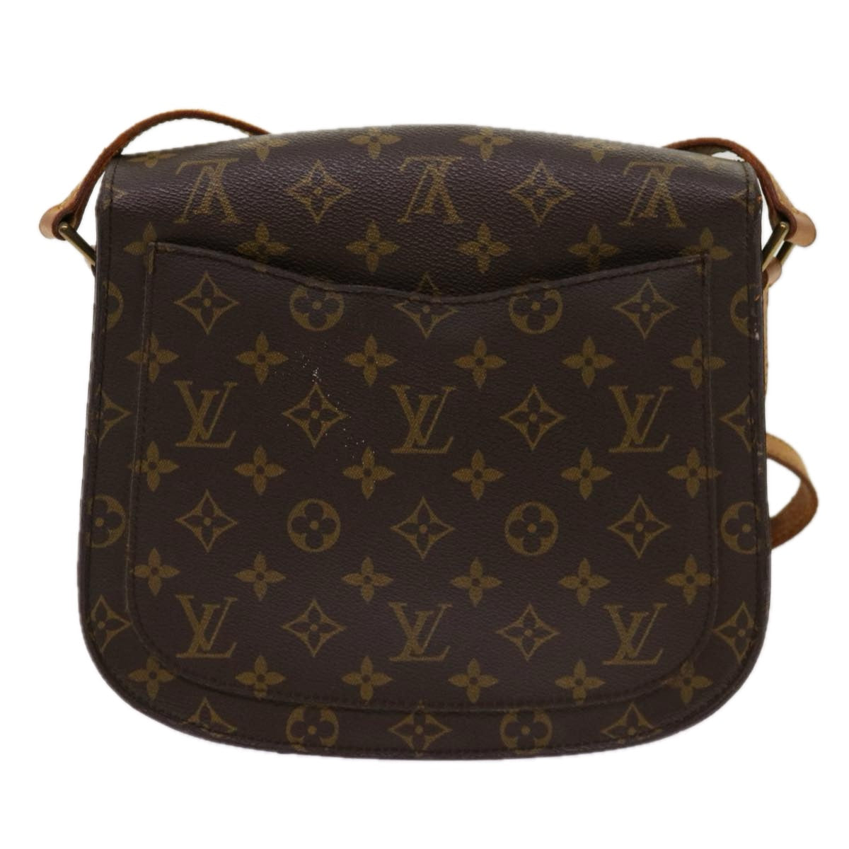 LOUIS VUITTON Monogram Saint Cloud GM Shoulder Bag M51242 LV yk11405