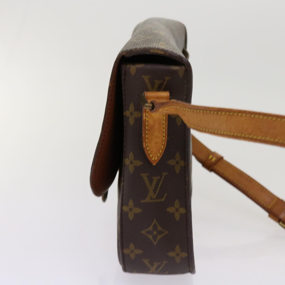 LOUIS VUITTON Monogram Saint Cloud GM Shoulder Bag M51242 LV yk11405