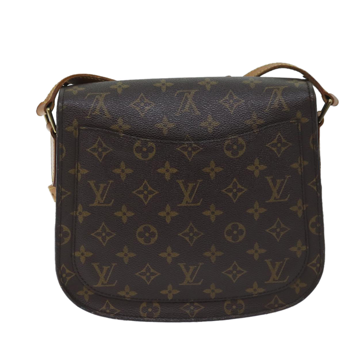 LOUIS VUITTON Monogram Saint Cloud GM Shoulder Bag M51242 LV yk11458