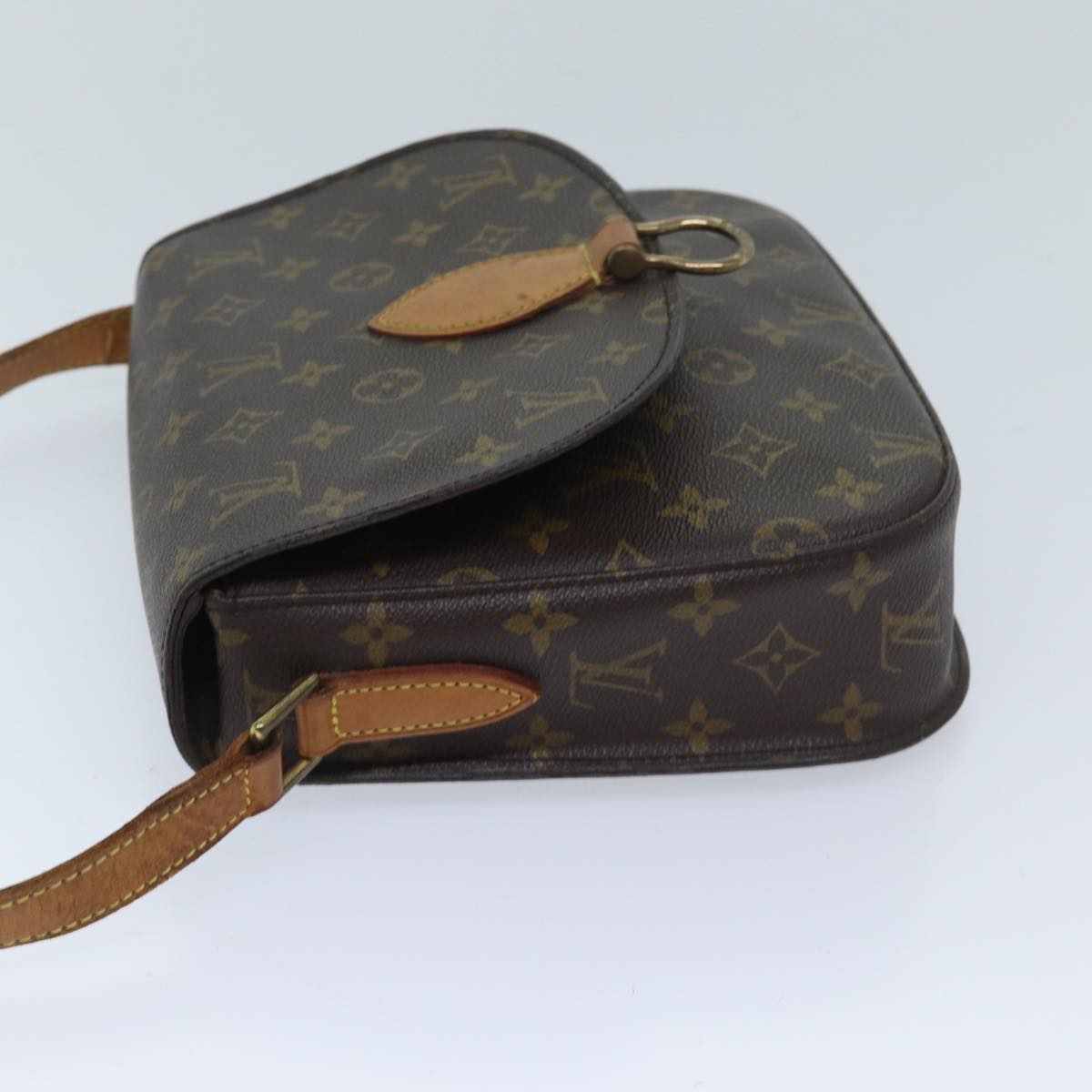 LOUIS VUITTON Monogram Saint Cloud GM Shoulder Bag M51242 LV yk11458