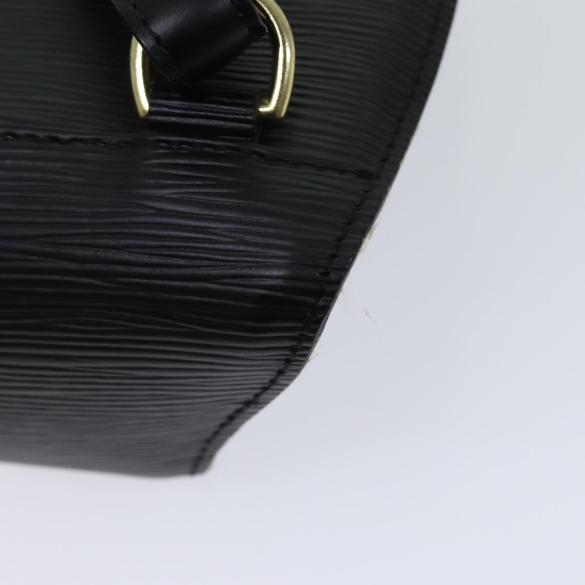 LOUIS VUITTON Epi Mabillon Backpack Black M52232 LV yk11505