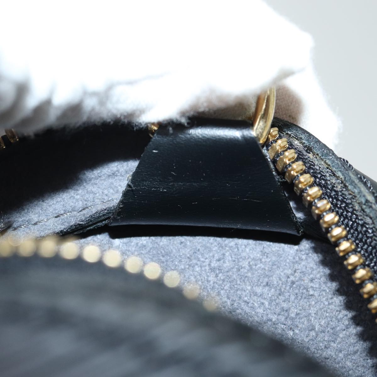 LOUIS VUITTON Epi Mabillon Backpack Black M52232 LV yk11505