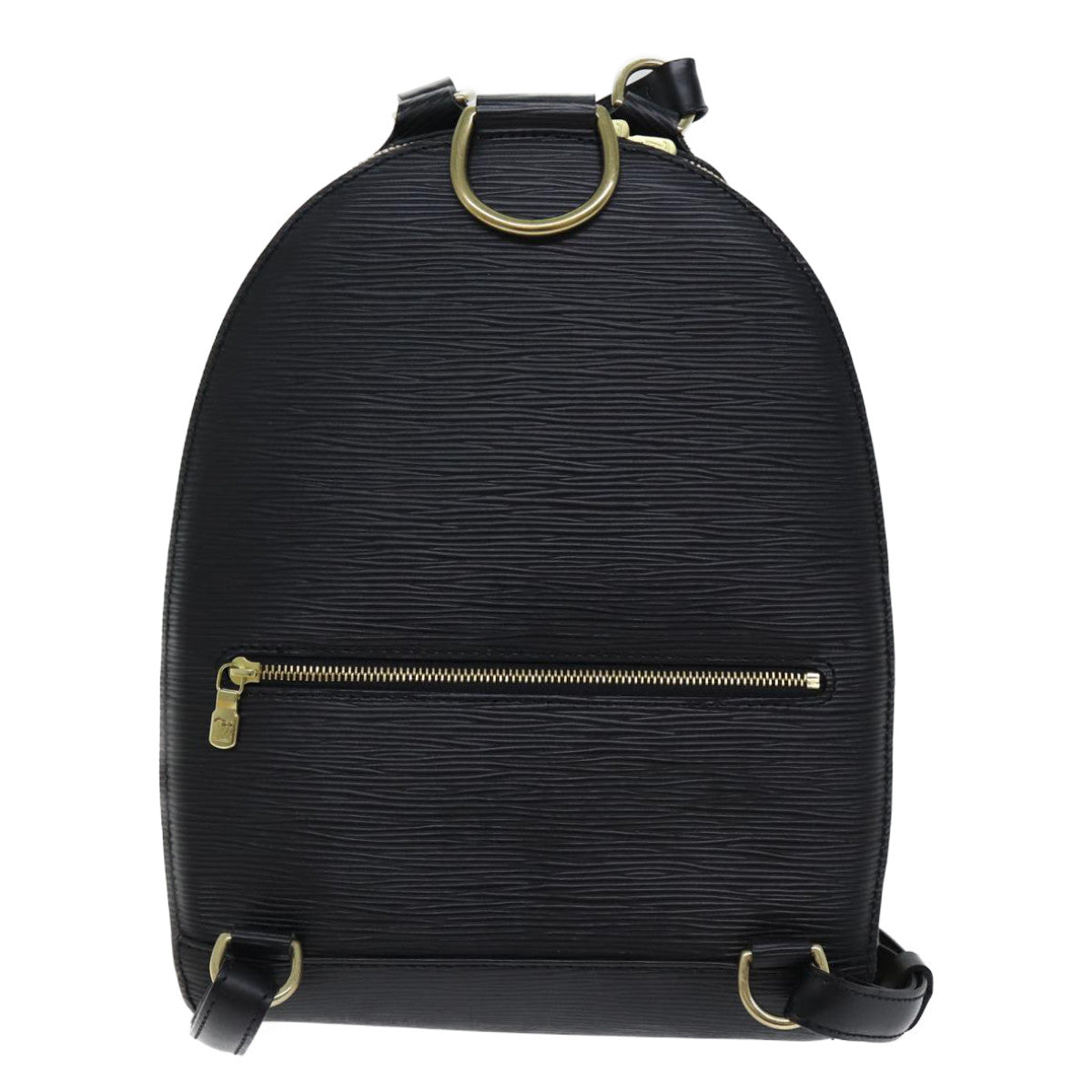 LOUIS VUITTON Epi Mabillon Backpack Black M52232 LV yk11505