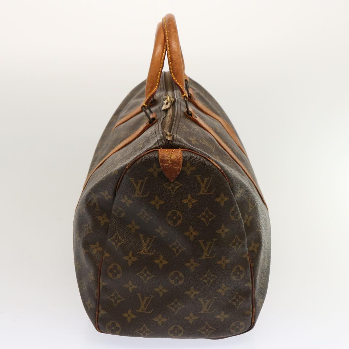LOUIS VUITTON Monogram Keepall 45 Boston Bag M41428 LV yk11528