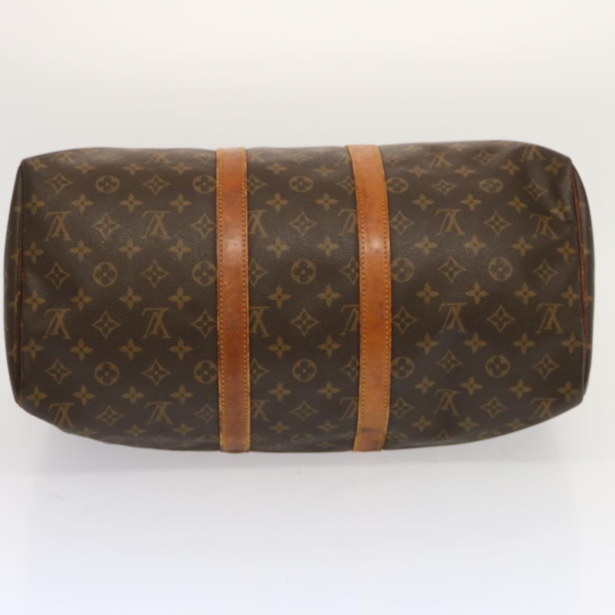 LOUIS VUITTON Monogram Keepall 45 Boston Bag M41428 LV yk11528