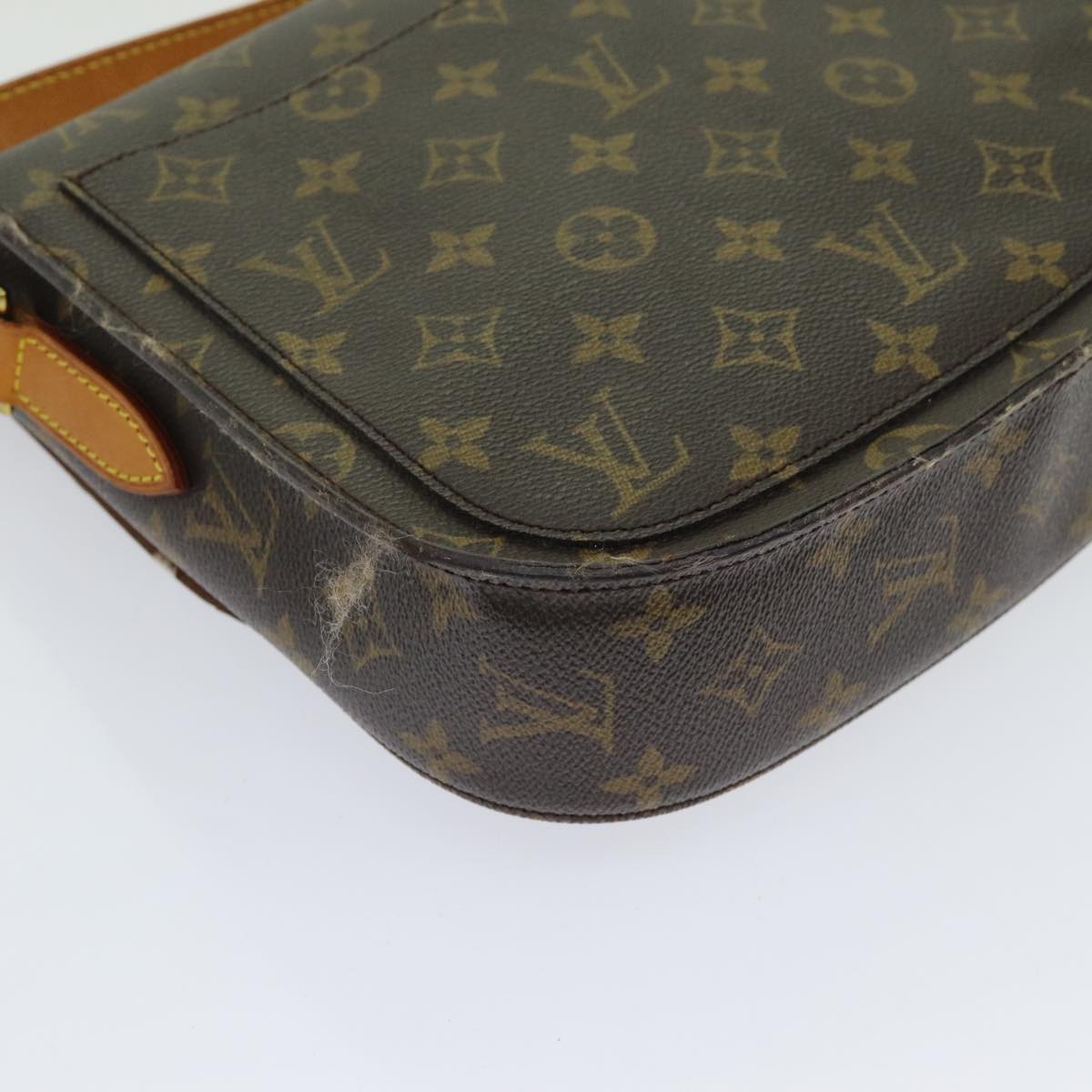 LOUIS VUITTON Monogram Saint Cloud GM Shoulder Bag M51242 LV yk11538