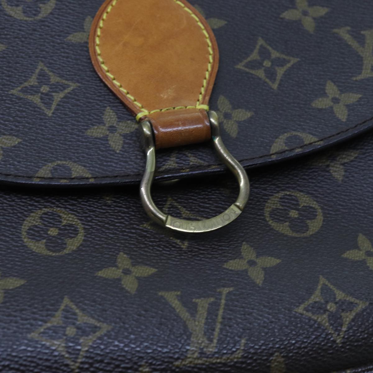 LOUIS VUITTON Monogram Saint Cloud GM Shoulder Bag M51242 LV yk11538