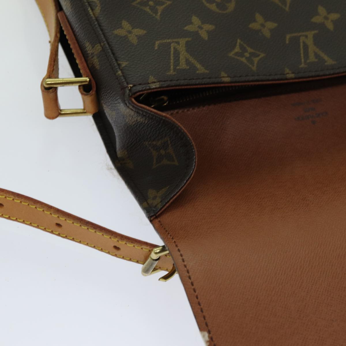 LOUIS VUITTON Monogram Saint Cloud GM Shoulder Bag M51242 LV yk11538