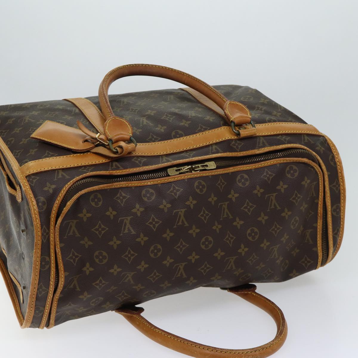 LOUIS VUITTON Monogram Sac Shan 50 Pet Carry M42021 LV yk11551