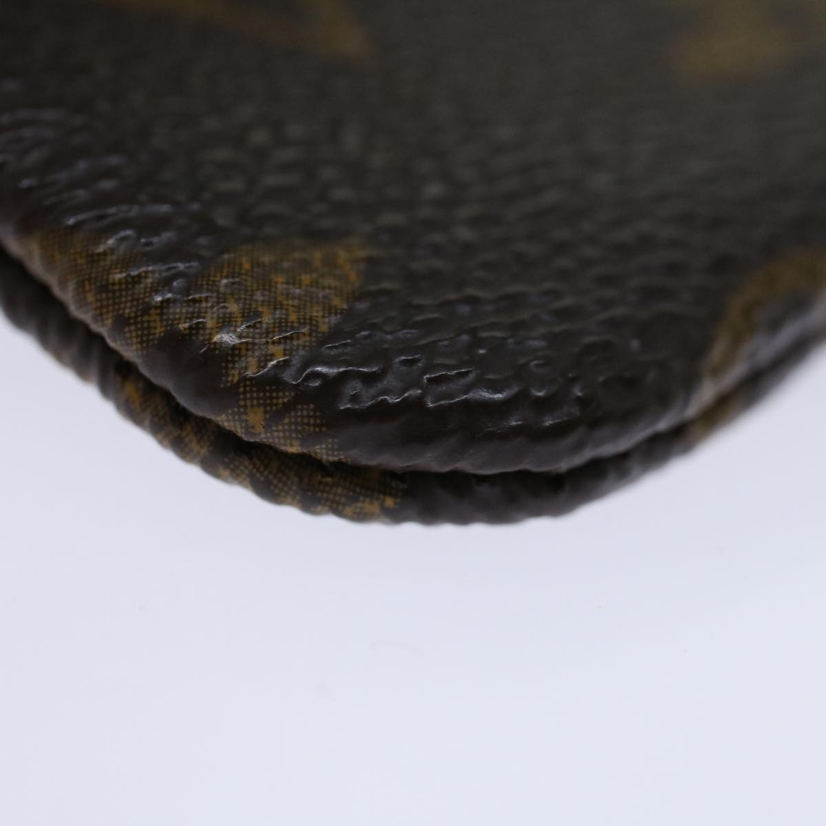 LOUIS VUITTON Monogram Pochette Cles Coin Purse M62650 LV yk11557