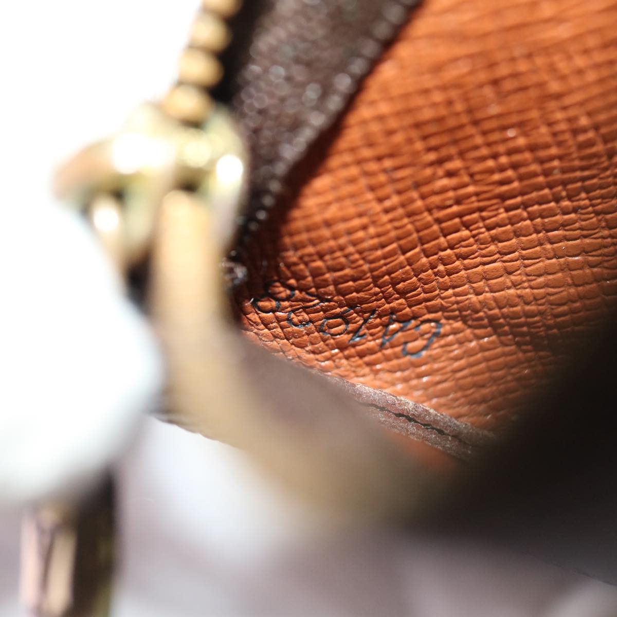 LOUIS VUITTON Monogram Pochette Cles Coin Purse M62650 LV yk11557