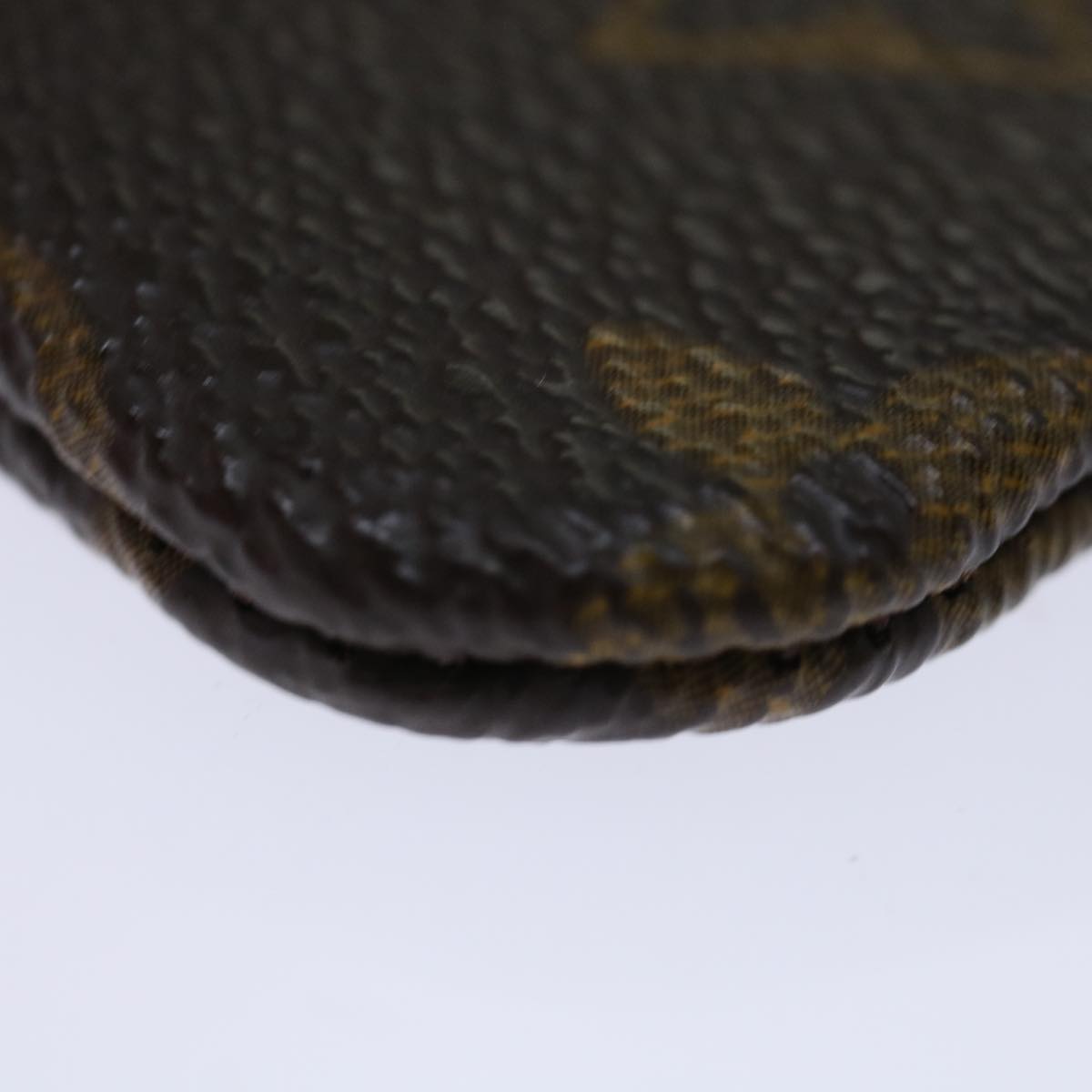 LOUIS VUITTON Monogram Pochette Cles Coin Purse M62650 LV yk11557
