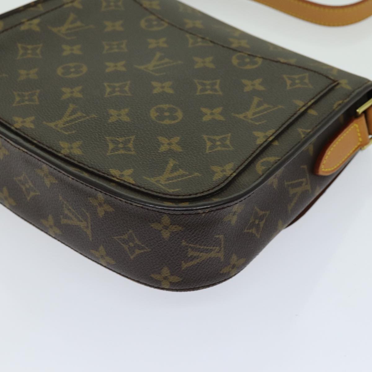 LOUIS VUITTON Monogram Saint Cloud GM Shoulder Bag M51242 LV yk11558