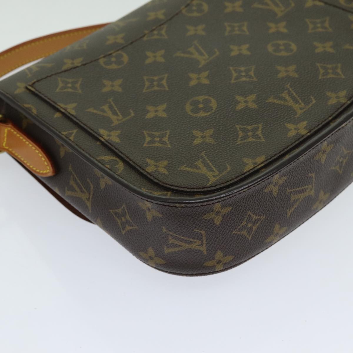 LOUIS VUITTON Monogram Saint Cloud GM Shoulder Bag M51242 LV yk11558