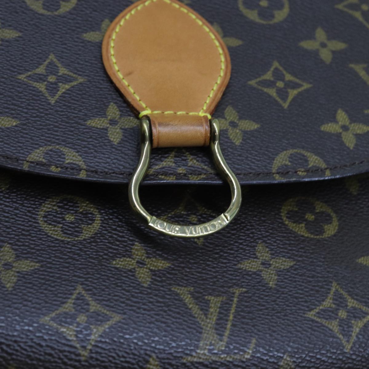 LOUIS VUITTON Monogram Saint Cloud GM Shoulder Bag M51242 LV yk11558