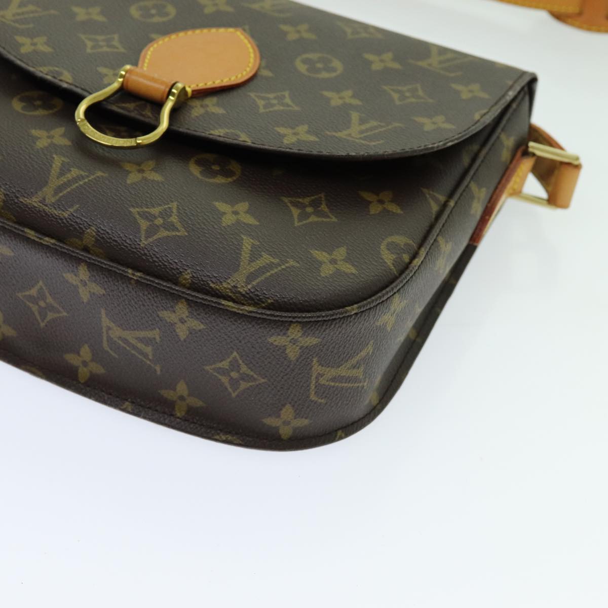 LOUIS VUITTON Monogram Saint Cloud GM Shoulder Bag M51242 LV yk11559