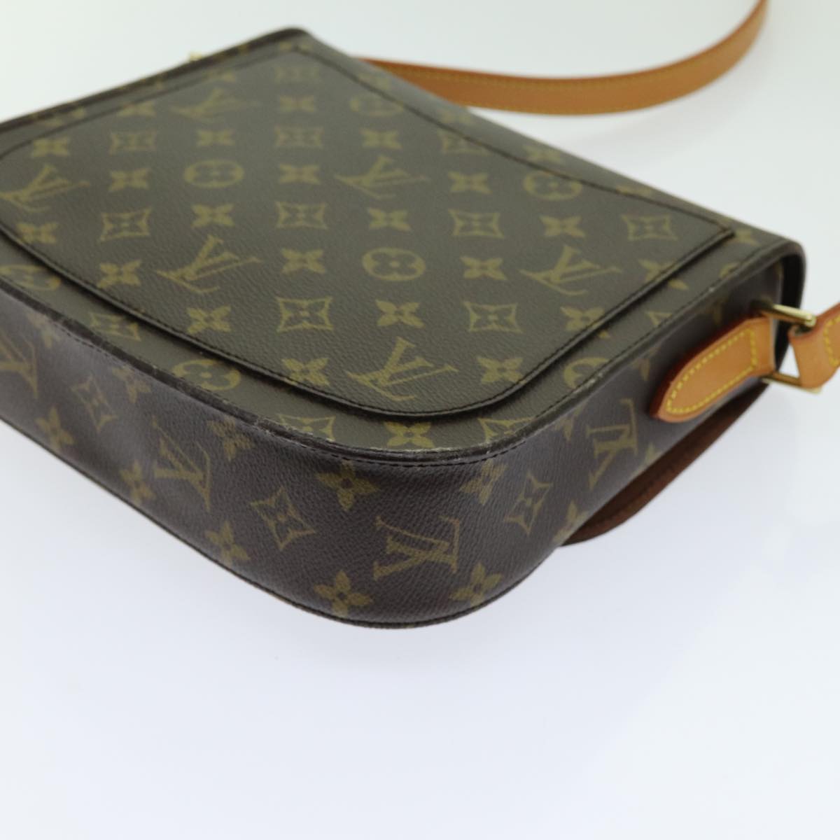 LOUIS VUITTON Monogram Saint Cloud GM Shoulder Bag M51242 LV yk11559