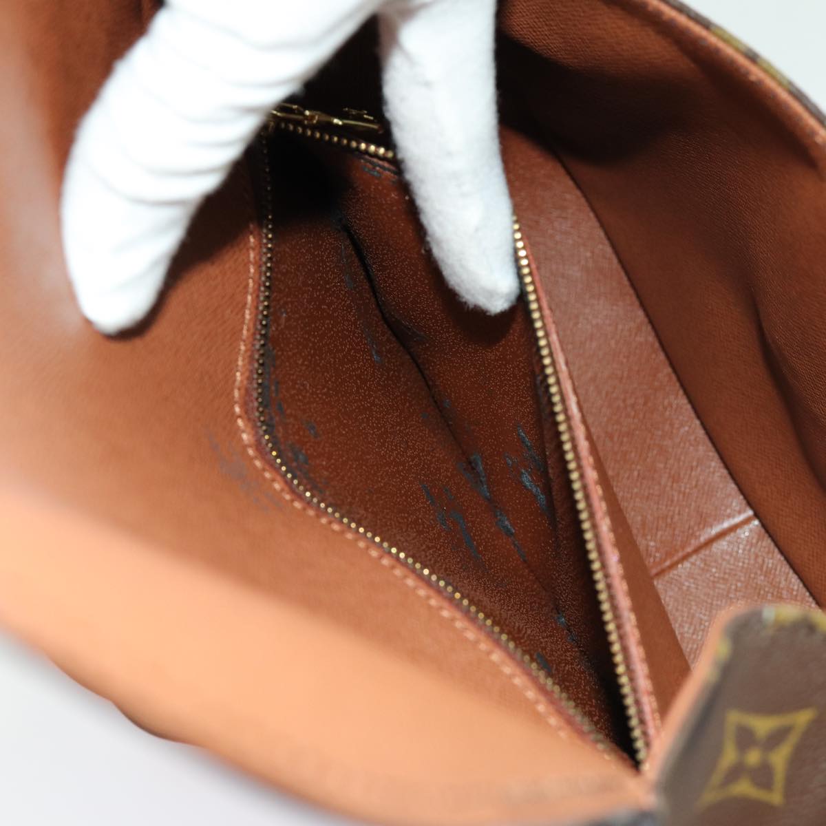 LOUIS VUITTON Monogram Saint Cloud GM Shoulder Bag M51242 LV yk11559