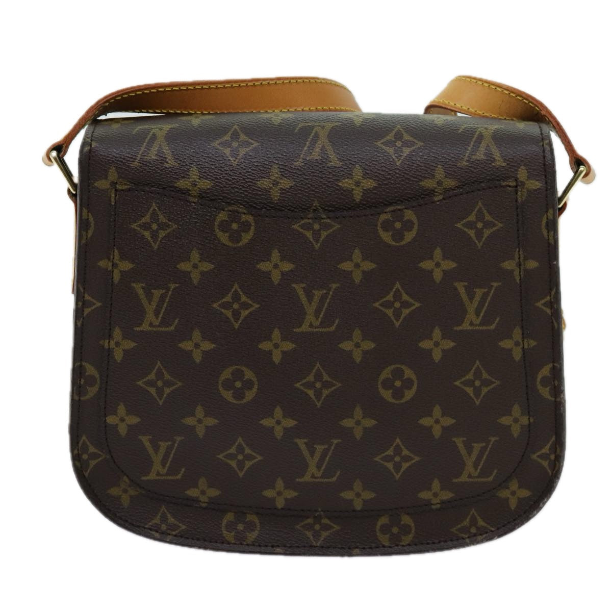 LOUIS VUITTON Monogram Saint Cloud GM Shoulder Bag M51242 LV yk11559