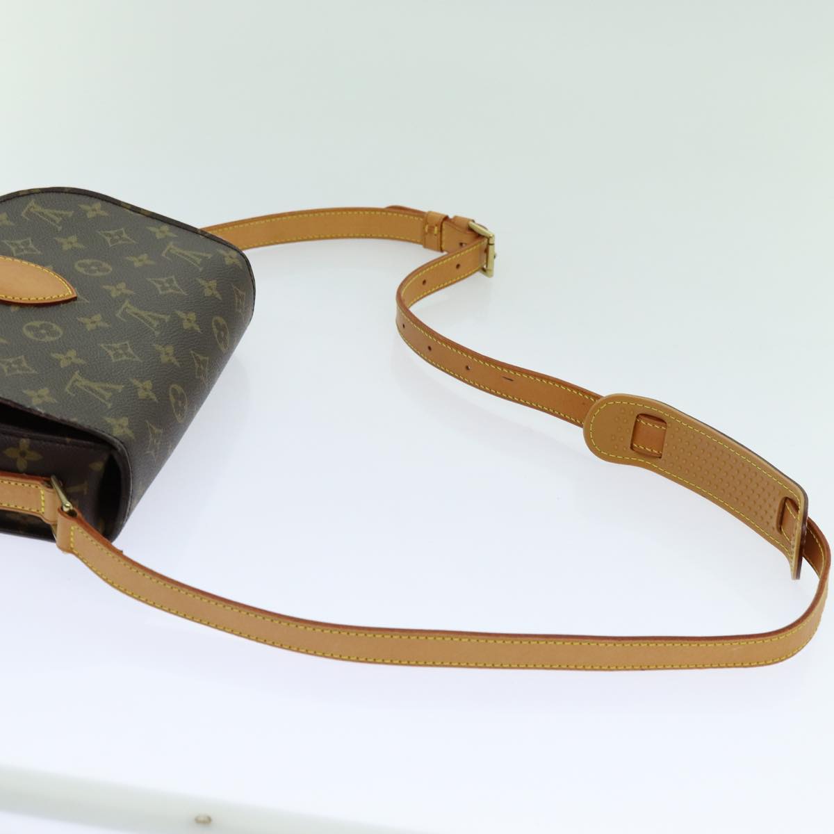 LOUIS VUITTON Monogram Saint Cloud GM Shoulder Bag M51242 LV yk11559