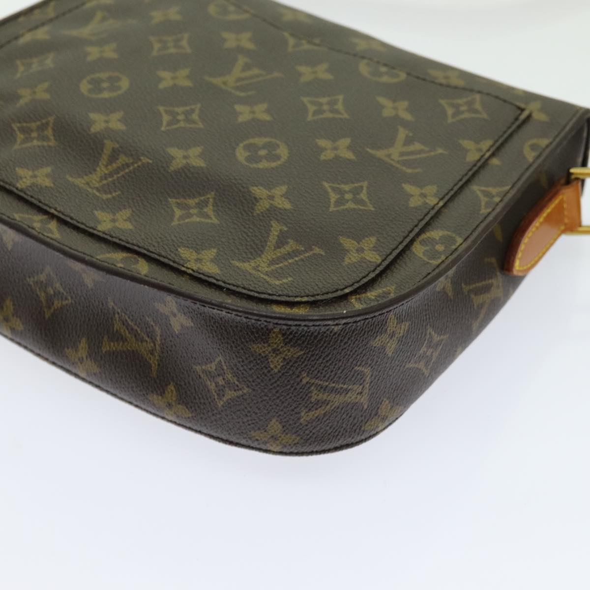 LOUIS VUITTON Monogram Saint Cloud GM Shoulder Bag M51242 LV yk11560
