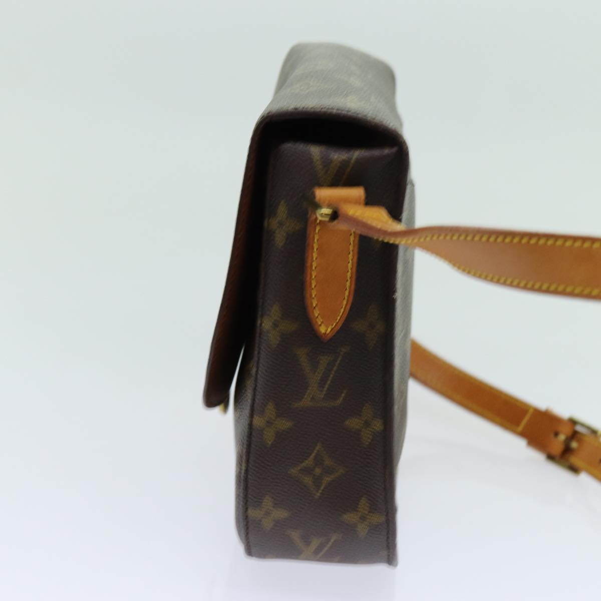 LOUIS VUITTON Monogram Saint Cloud GM Shoulder Bag M51242 LV yk11560