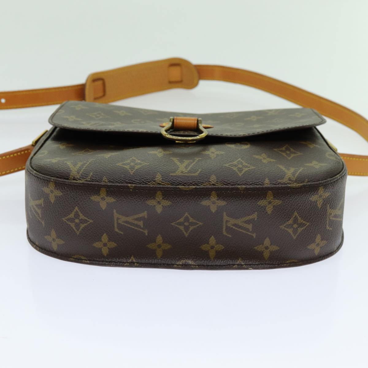 LOUIS VUITTON Monogram Saint Cloud GM Shoulder Bag M51242 LV yk11560