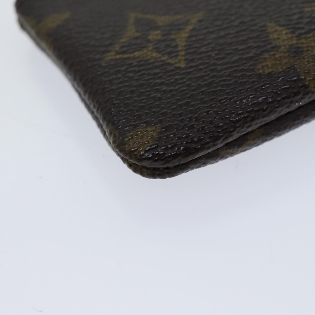 LOUIS VUITTON Monogram Pochette Cles Coin Purse M62650 LV yk11566