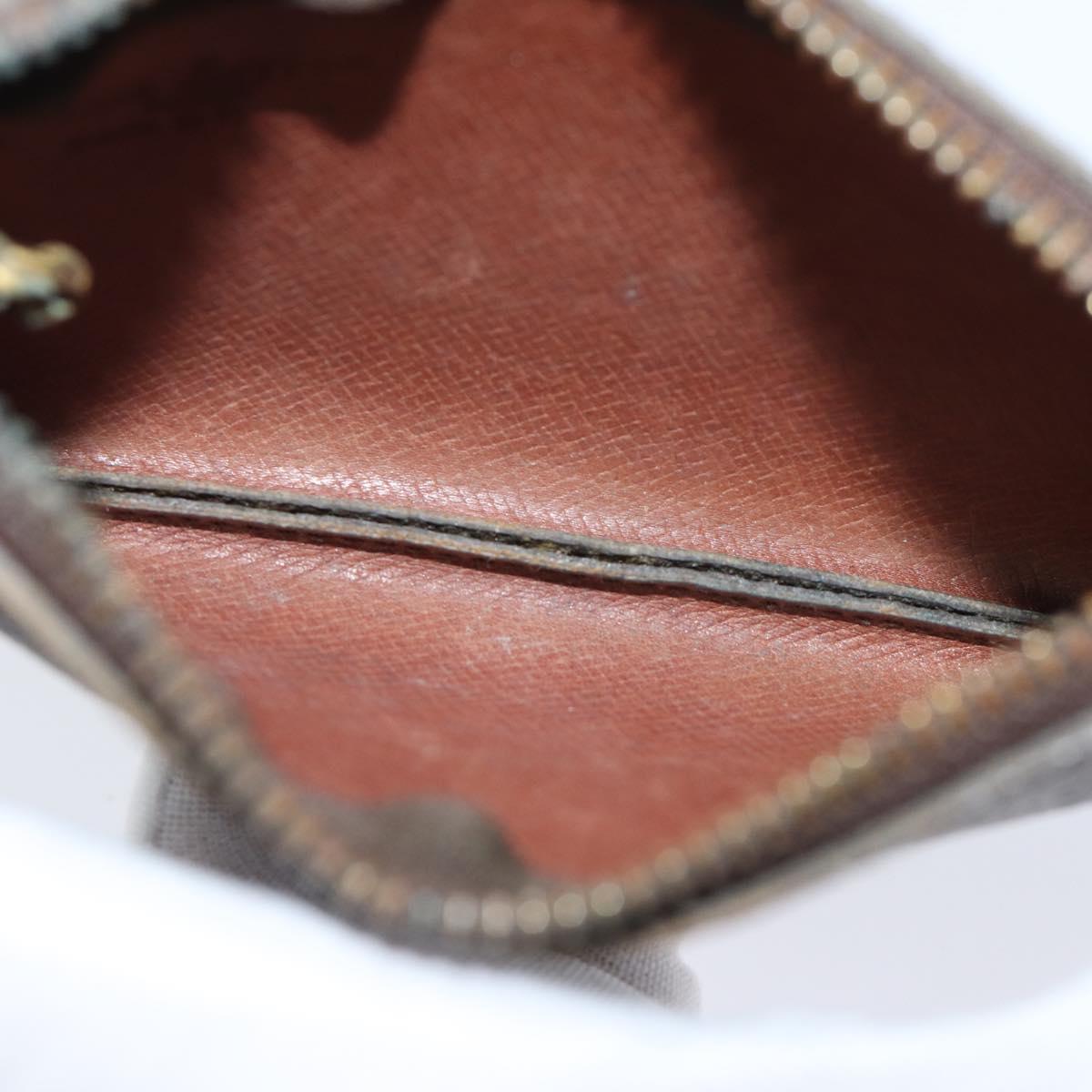 LOUIS VUITTON Monogram Pochette Cles Coin Purse M62650 LV yk11566