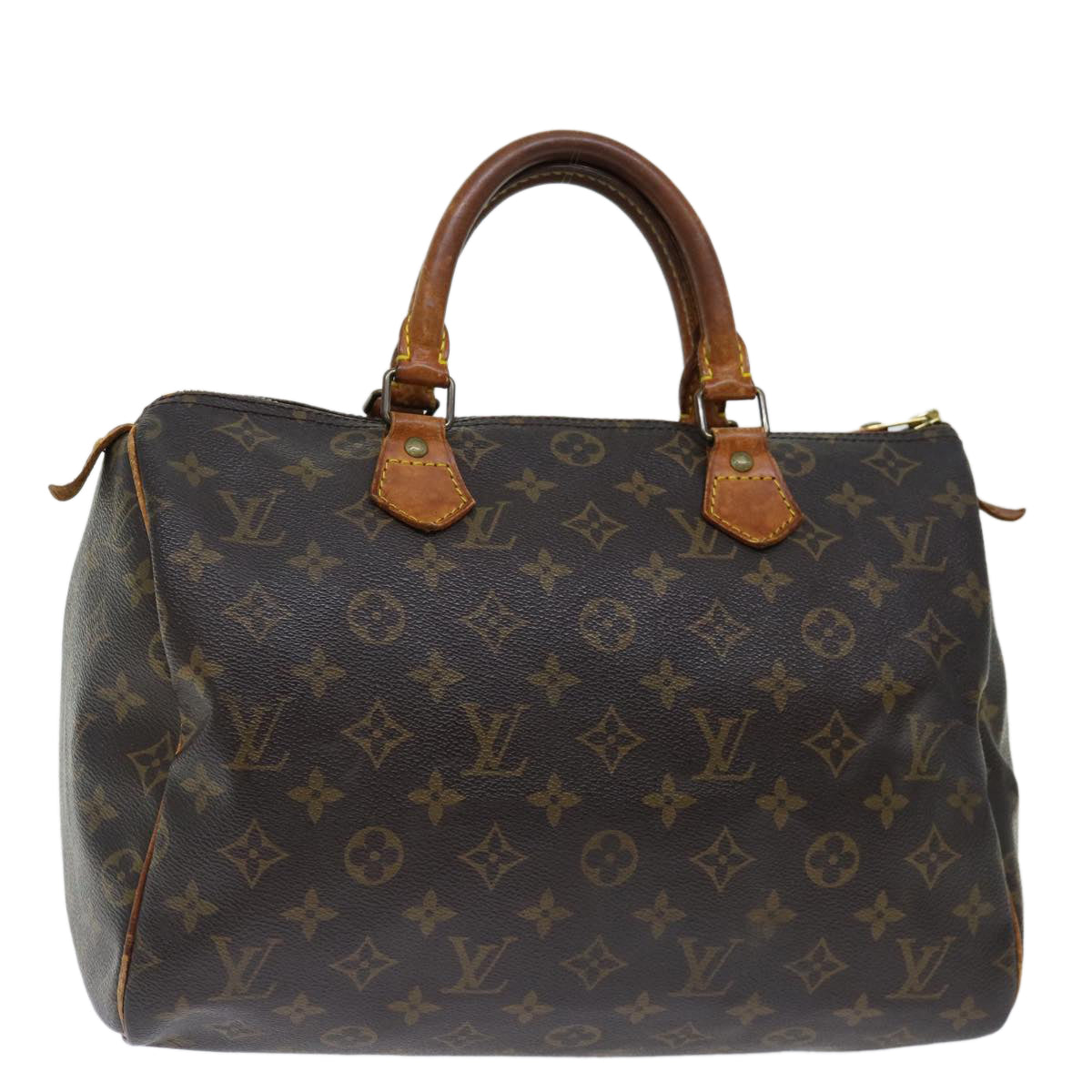 LOUIS VUITTON Monogram Speedy 30 Hand Bag M41526 LV yk11569