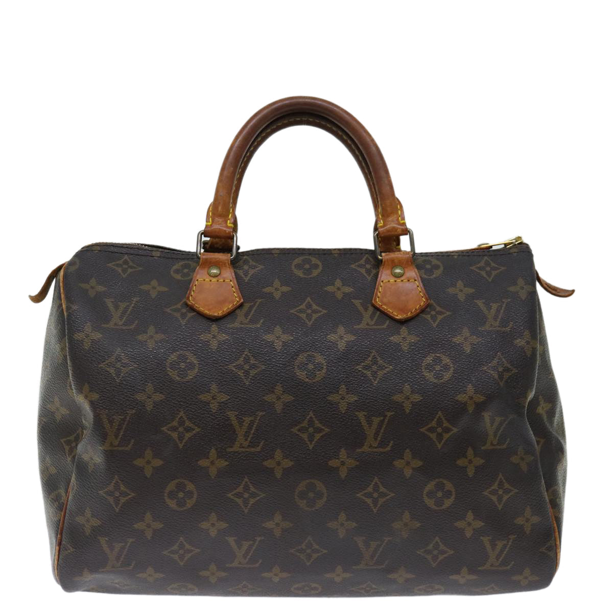 LOUIS VUITTON Monogram Speedy 30 Hand Bag M41526 LV yk11569