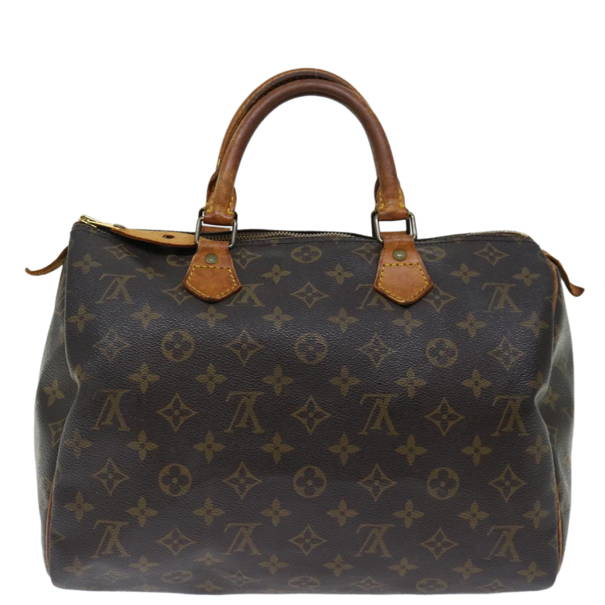 LOUIS VUITTON Monogram Speedy 30 Hand Bag M41526 LV yk11569