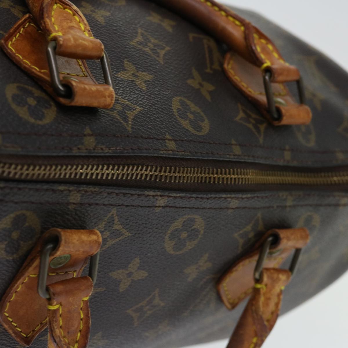 LOUIS VUITTON Monogram Speedy 30 Hand Bag M41526 LV yk11569