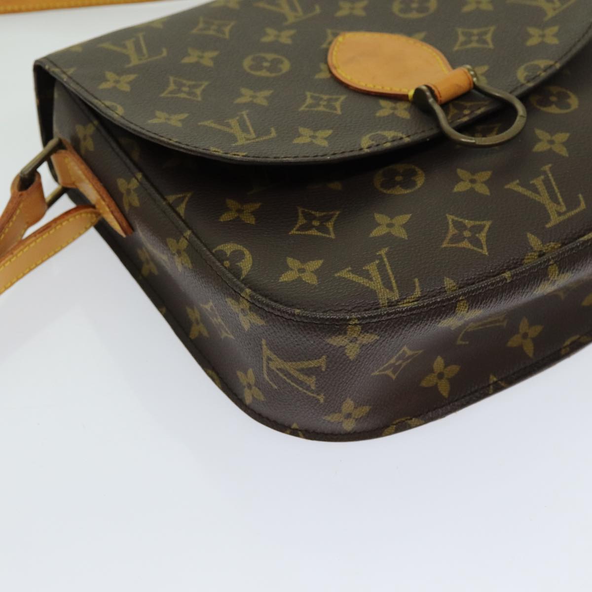 LOUIS VUITTON Monogram Saint Cloud GM Shoulder Bag M51242 LV yk11571