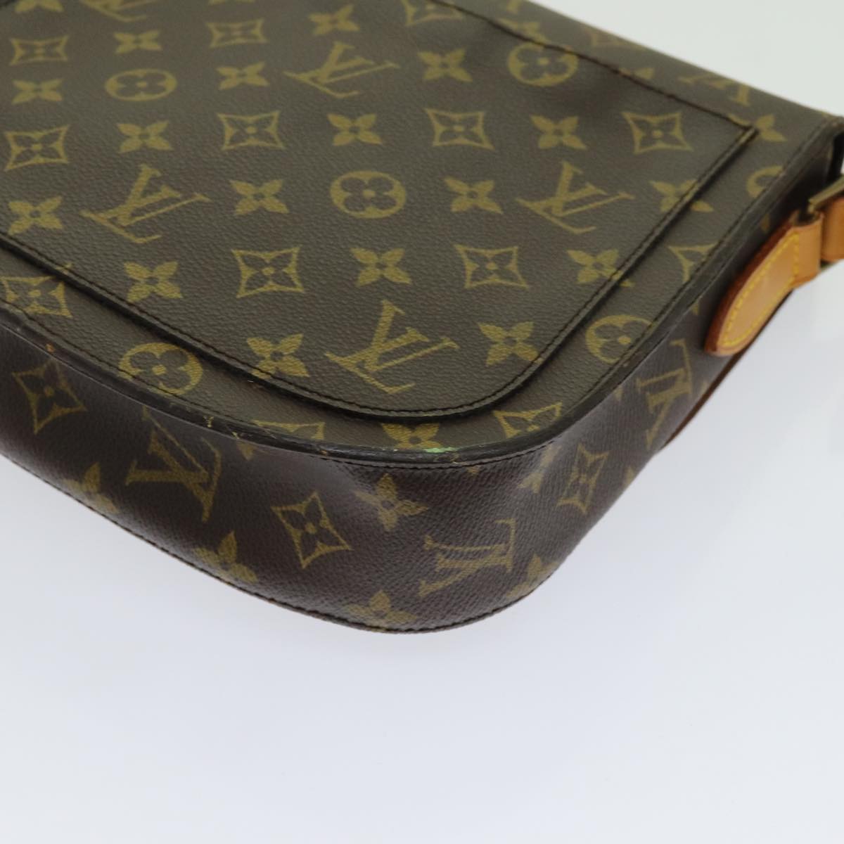 LOUIS VUITTON Monogram Saint Cloud GM Shoulder Bag M51242 LV yk11571