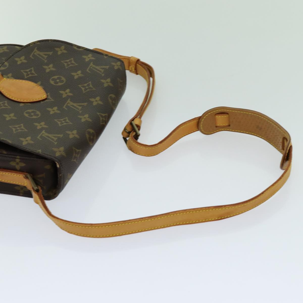 LOUIS VUITTON Monogram Saint Cloud GM Shoulder Bag M51242 LV yk11571