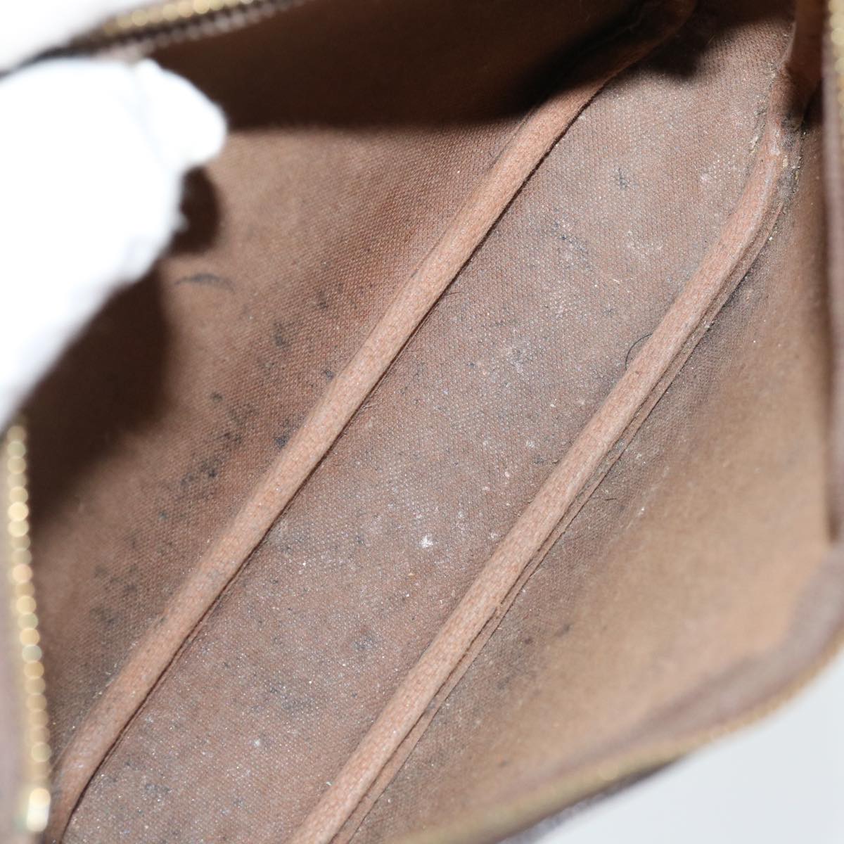 LOUIS VUITTON Monogram Pochette Accessoires Pouch M51980 LV yk11572