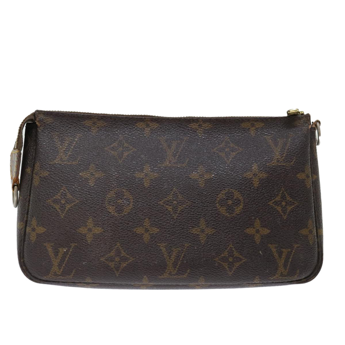 LOUIS VUITTON Monogram Pochette Accessoires Pouch M51980 LV yk11572
