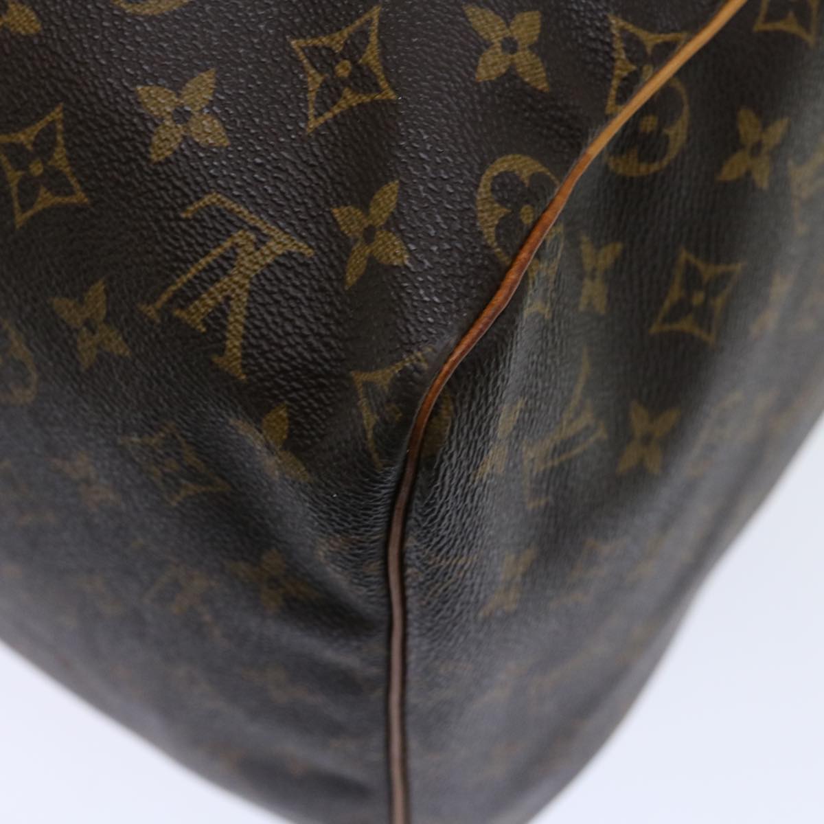 LOUIS VUITTON Monogram Keepall 55 Boston Bag M41424 LV yk11575