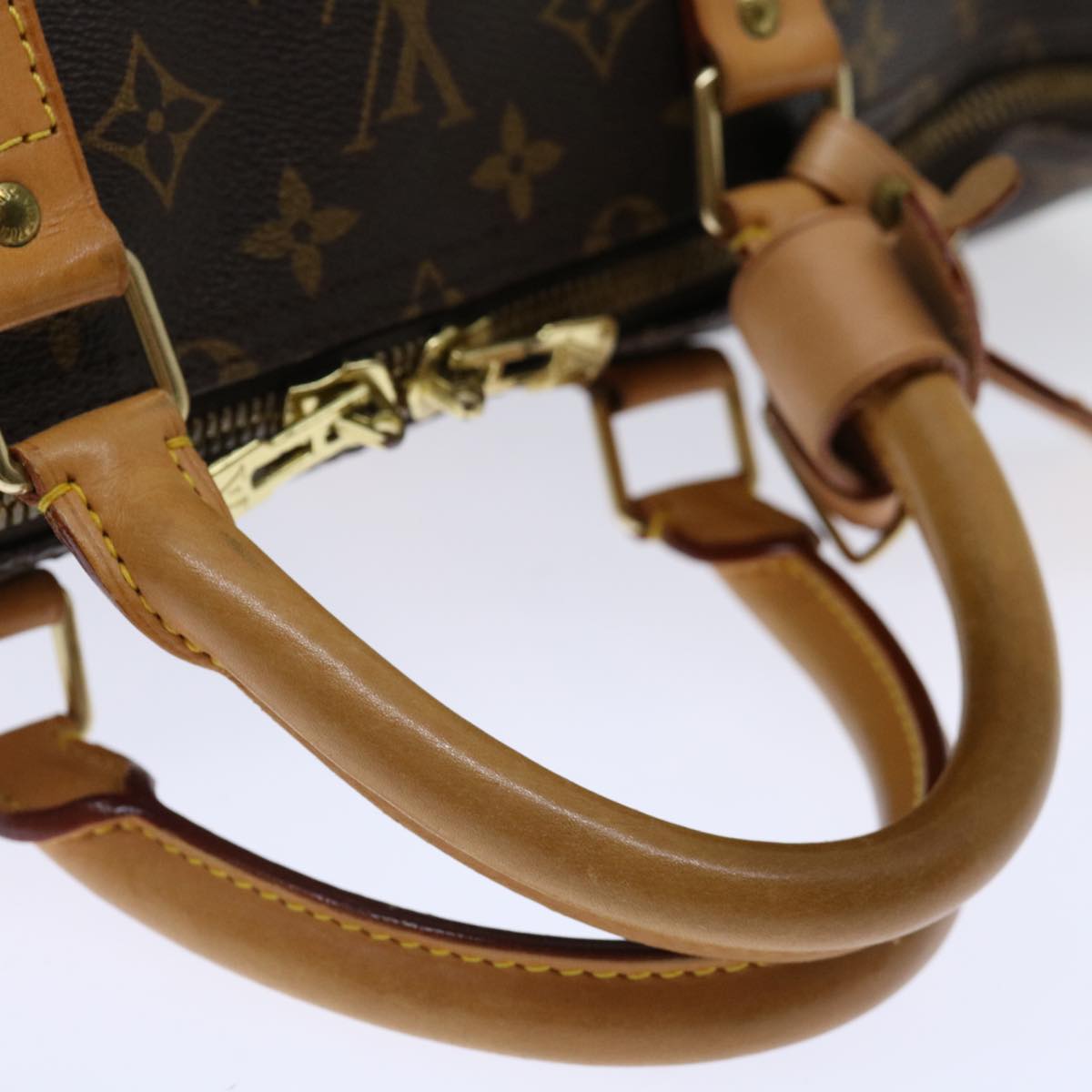 LOUIS VUITTON Monogram Keepall 55 Boston Bag M41424 LV yk11575