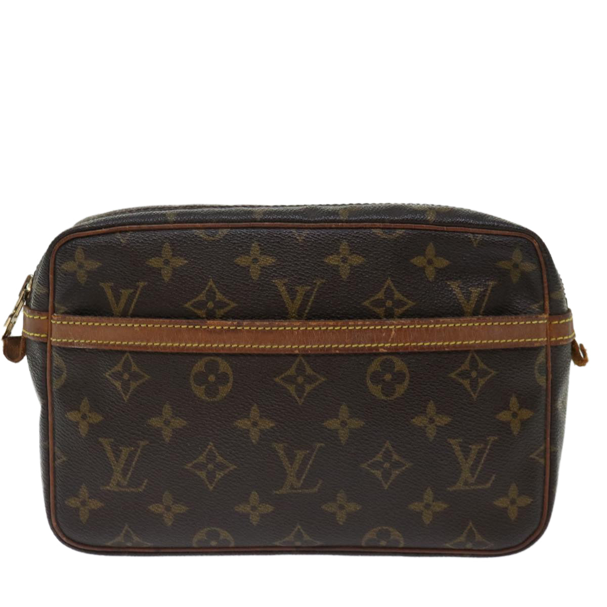 LOUIS VUITTON Monogram Compiegne 23 Clutch Bag M51847 LV yk11592