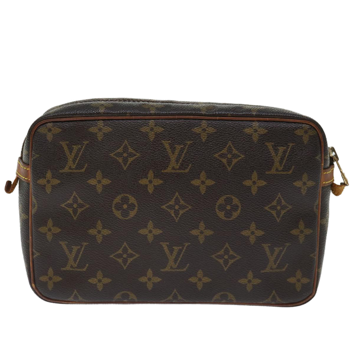 LOUIS VUITTON Monogram Compiegne 23 Clutch Bag M51847 LV yk11592